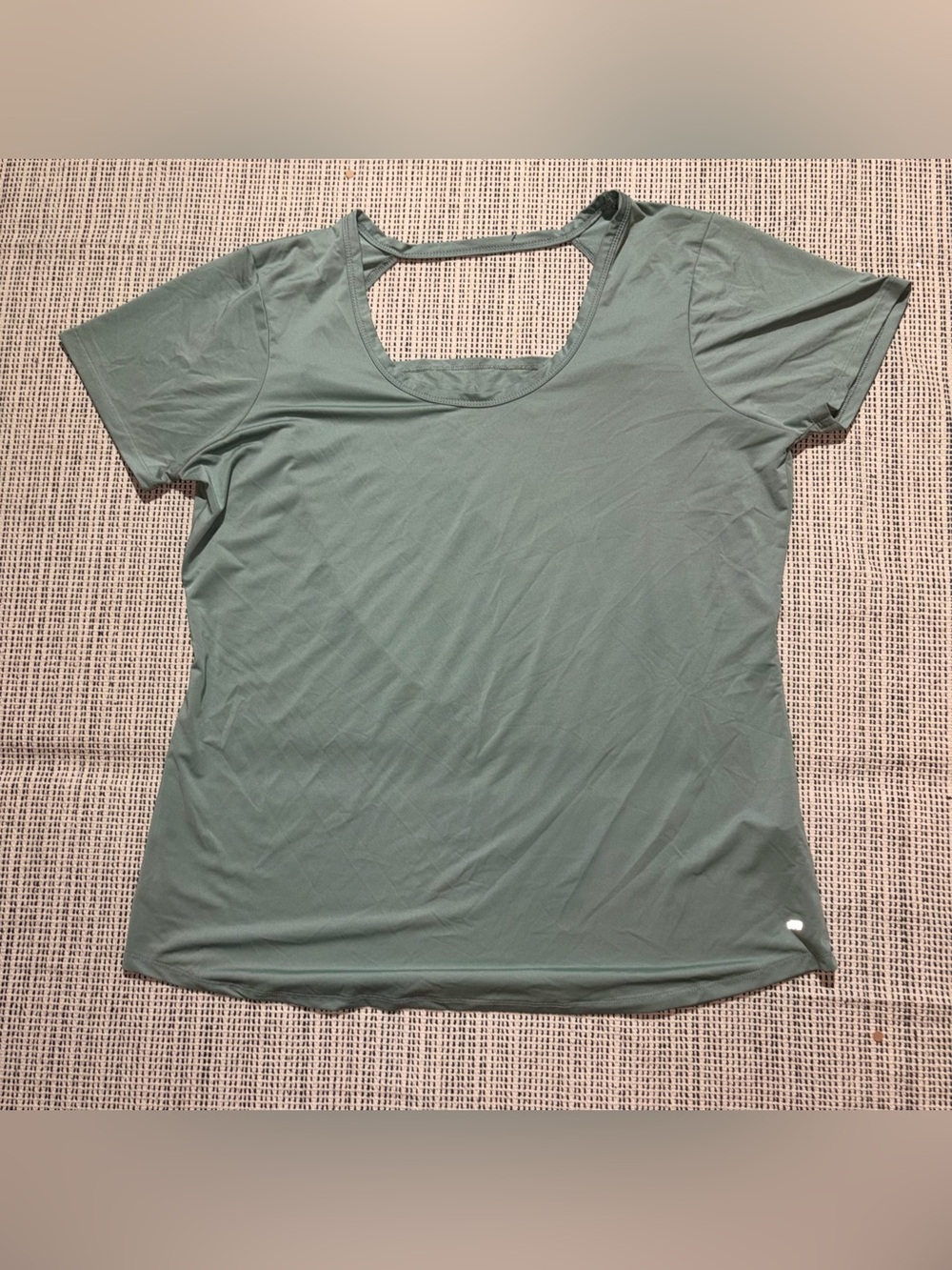 MARIKA Women's Activewear Short Sleeve Tee Size XXL In Green